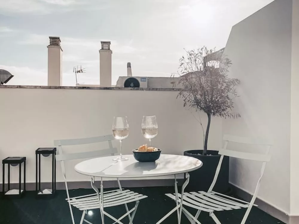 Design Penthouse – holiday apartment in Malaga city