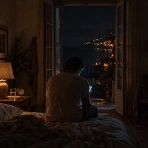 Owner answering guest messages at night: the real cost of self-managing your Airbnb