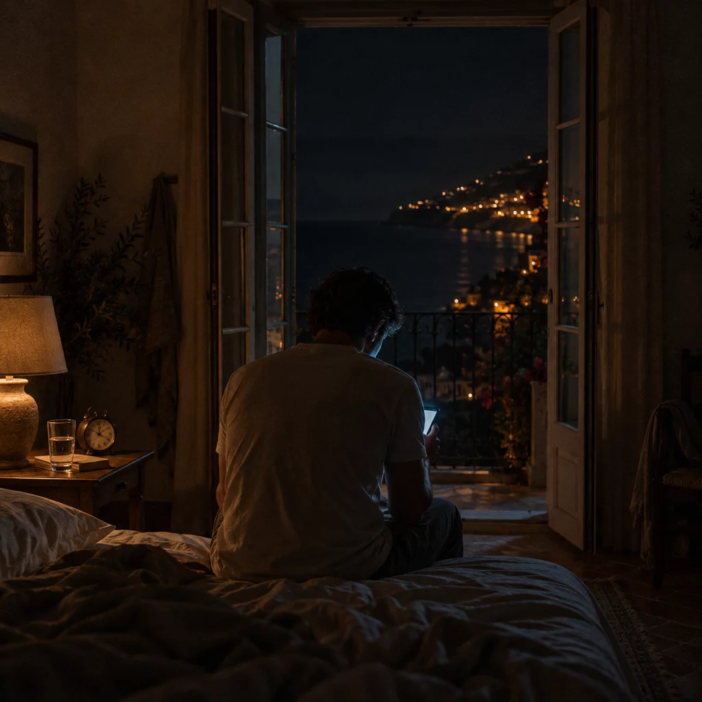 Owner answering guest messages at night: the real cost of self-managing your Airbnb